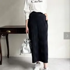 【Chez toi】シェトワ マイナス3キロ見え カットジャガードナロースカートのサムネイル
