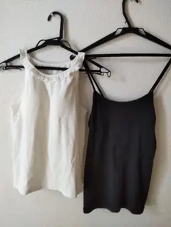 モ*モ様 BONLECILL カップ付きミニフリルアメリスリタンクトップ M&キ