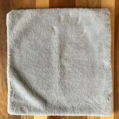 ニトリ　デコホーム　クッションカバー　ラビットタッチ　グレー 45×45のサムネイル