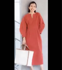 2025年最新】コットンリップルウエストシェイプワンピースの人気