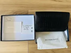 【使用感あり】Burberry バーバリー　折りたたみ財布