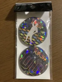 湯浅大　FRIDAY NIGHT FEVER　缶バッジ　2個セット　ジャイアンツのサムネイル