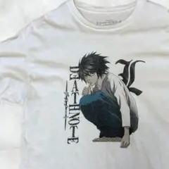 US古着　デスノート　公式　エル　L アニメTシャツ y2kのサムネイル