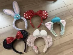 ディズニーカチューシャ5点セット、バラ売り可