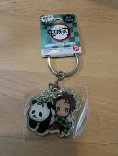 鬼滅の刃 竈門炭治郎 和歌山限定 パンダ メタルキーホルダー