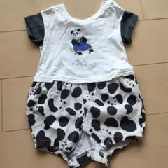 パンダロンパース コットン製のサムネイル