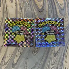 サンリオキャラクターズマンチョコ リトルツインスターズ 2枚セット