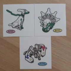 ポケモンパン デコキャラシール215弾 白いジガルデ3枚セット