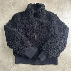ZARA ボアジャケット ブラック XS