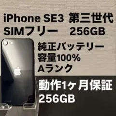 極美品 128GB Apple iPhone SE 3 第三世代 日本版 se3 - メルカリ
