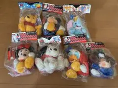 ぬいぐるみポーチ ディズニー 7種セット エポック社