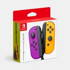 Nintendo Switch ジョイコン ネオンパープル、ネオンオレンジ