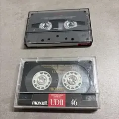 カセットテープ maxell UD2 46(D)・2P - メルカリ