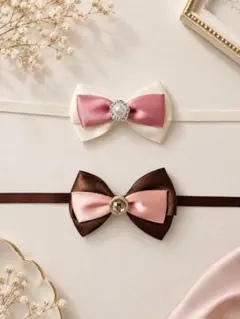 ハンドメイド ぬいぐるみ用 リボン スタイ⑫