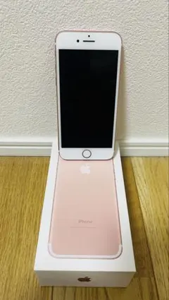 【美品】Apple iPhone 7(SIMフリー/32GB/ローズゴールド）