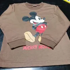 ディズニー ミッキーマウス 長袖カットソー 120cm