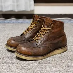 RED WING モックトゥ ワークブーツ ブラウンのサムネイル