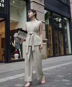 Tuck Drape Jacket【L'or】のサムネイル