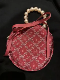 新品未使用　ジルスチュアート　クリスマスコフレ　円形ポーチ