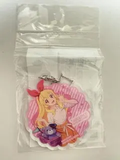 アイカツ　オフィシャルストア　星宮いちご　SHOPver. アクリルキーホルダー