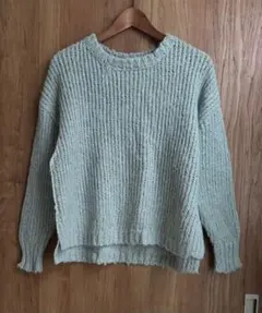 SEASON REASON リブ編みセーター Mサイズ