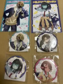 ミルキー☆サブウェイ マックス 缶バッジ4点 ブロマイド - メルカリ