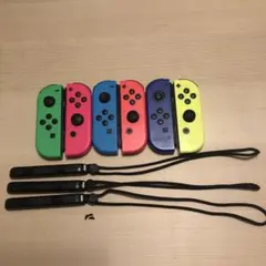 Nintendo Switch ジョイコン 6色セット(ジャンク)