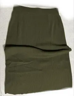 PLST ロングスカート グリーン サイズM