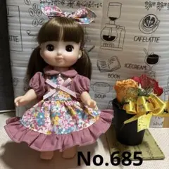 No.1994 メルちゃん ワンピース 帽子付き - メルカリ