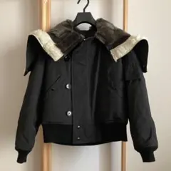 PRADA 2019AW ミリタリー ナイロン ブルゾン46 ネイビー - メルカリ