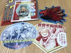 僕のヒーローアカデミア お守りステッカー ホークス　ワッペン