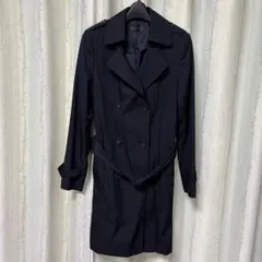 【極美品】RIRIYANO リリヤーノ ネイビー トレンチコート ダブルブレスト