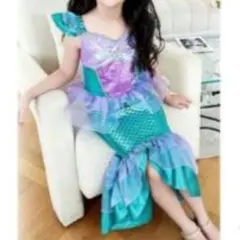 アリエル　コスチューム　ドレス 130センチ