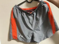 UNDER ARMOUR メンズ ショートパンツ グレー オレンジ LGのサムネイル