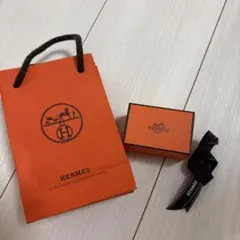 HERMES オレンジ ショップ袋・ボックス