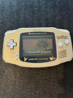 ゲームボーイアドバンス ゴールド NewYork 限定 ポケモン ピカチュウ