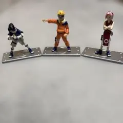 NARUTO ナルト忍形集　第２弾　ナルト　サスケ　サクラ　3体セット