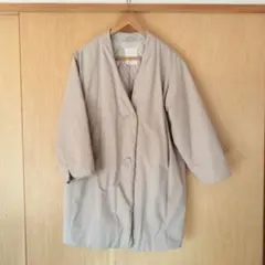 studio clip ロングコート 中綿入り