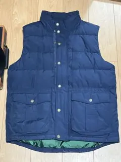 GAP ダウンベスト　ネイビー　M