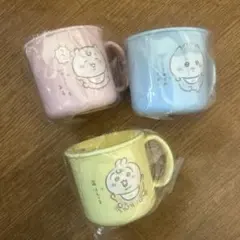 ちいかわベビー 購入特典 ノベルティ プラコップ ハチワレ，うさぎとちいかわ各1