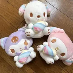サンリオ ぬいぐるみ 3点セット マシュマロのサムネイル
