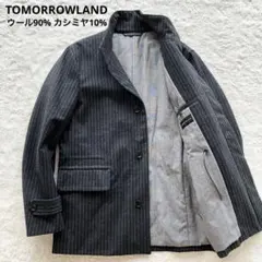 カシミヤ ステンカラーコート