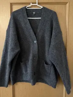 UNIQLO グレー カーディガン XXL ほぼ未使用