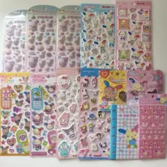 ⑥⑤ 【定価6,842円】 正規品　新品　サンリオ　ウサハナ　豪華　シールセット