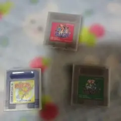 ポケモンゲームボーイソフトセット 3本