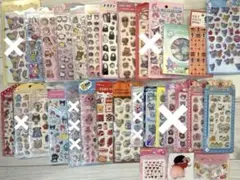 サンリオなど韓国限定シールなど大量まとめ売り 約8万4千円相当150点