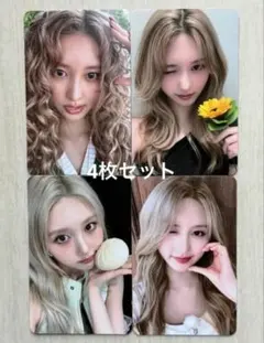 IVE ガウル ive secret QQmusic 限定 トレカ 4枚セット