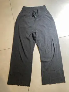 UNIQLOウォッシャブルニットリブパンツ L