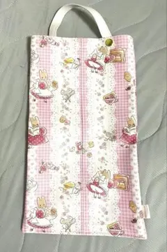ティッシュカバー　マロンクリーム