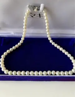 真珠 アコヤパール SILVER刻印 ネックレス